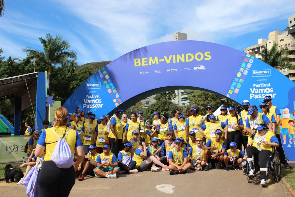 Domingo de sol, diversão e inclusão na abertura do Festival Vamos Passear em Belo Horizonte (MG)