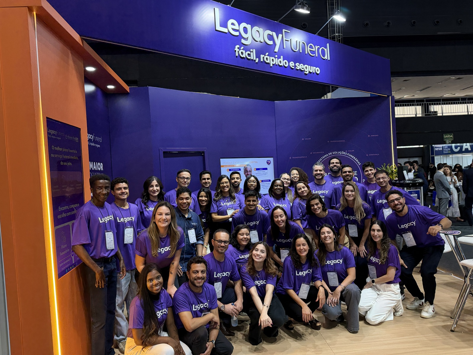Legacy Funeral movimentou a Expo-Hospital com soluções para organizar a jornada pós-óbito