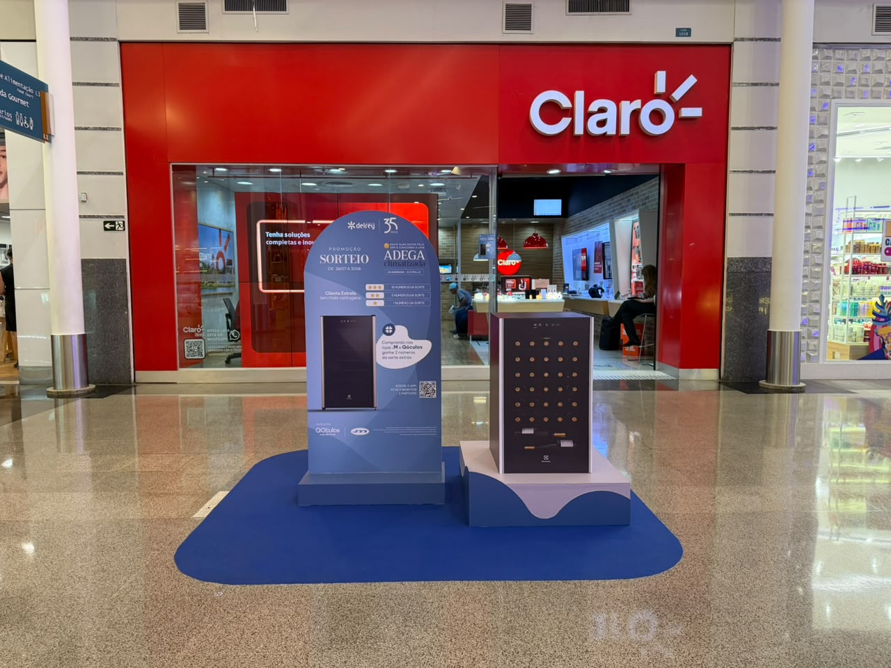 Shopping Del Rey celebra o Dia dos Pais com sorteio de adega climatizada e campanha “compre & ganhe” de vinha argentino