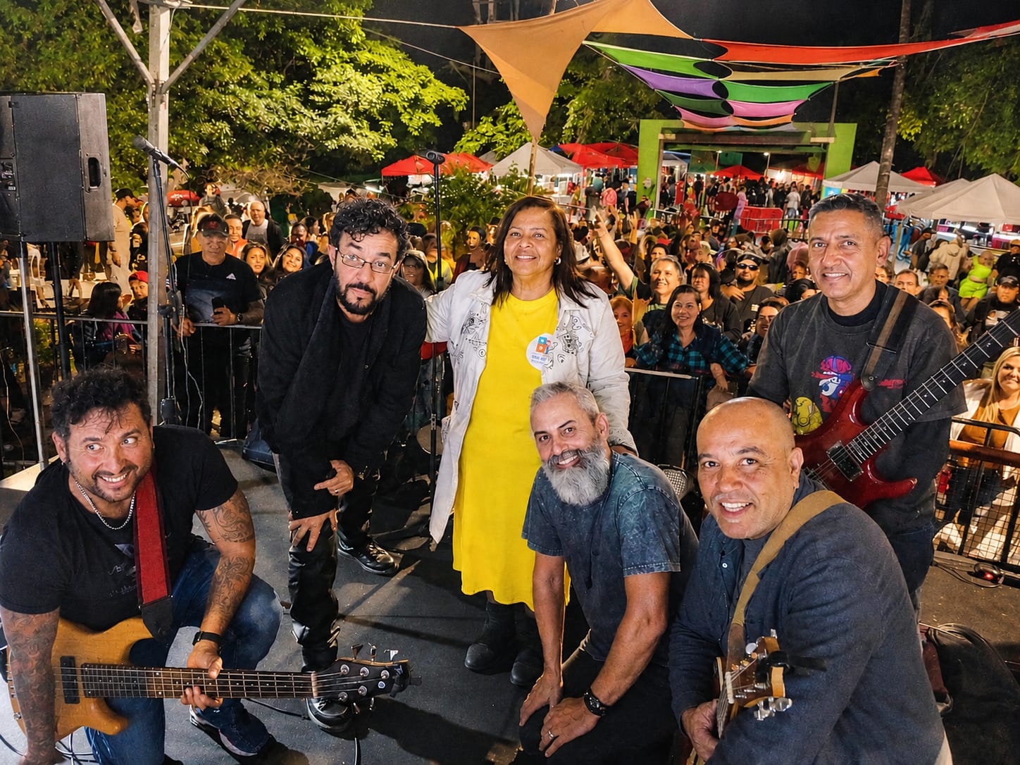 Rock gratuito invade Santa Amélia com três dias de shows e diversão
